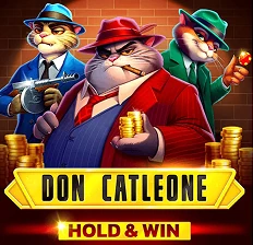 Don Catleone slot game characters — classic hold and win slots at Crowngreen