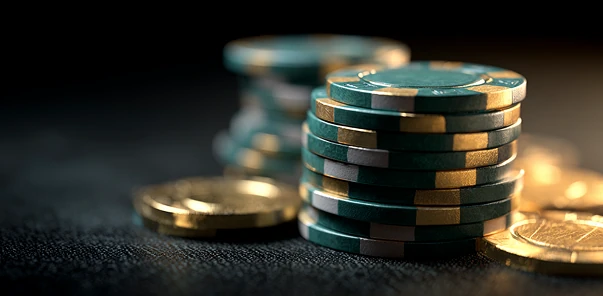 Crowngreen luxury poker chips stack